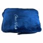 Preview: Kuschelkissendecke dunkelblau Cheer Pack bestickt